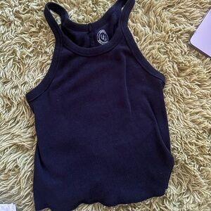 Black urban outfitters tank top #blacktanktop #urbanoutfitters